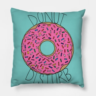 Donut Disturb Pillow