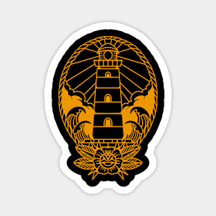 the lighthouse tattoo Magnet