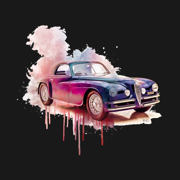 Alfa Romeo 6C color splash by AaaahEeeekStudio