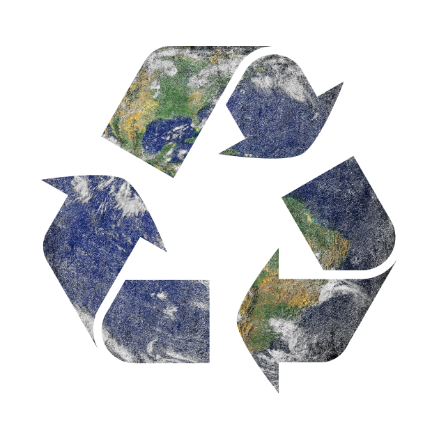 Planet Earth Day Recycle Reduce Reuse for Earth Lover Gifts - Recycle ...