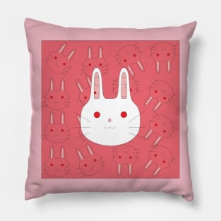 cute bunny head Pillow