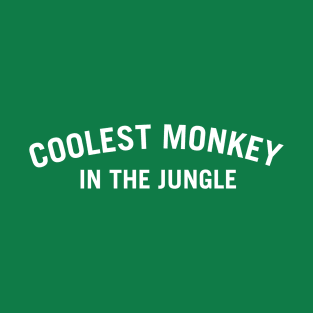 Coolest Monkey in the Jungle - Controversial meme T-Shirt