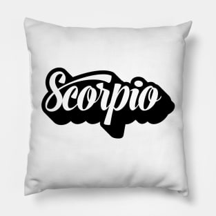 Scorpio Zodiac // Coins and Connections Pillow