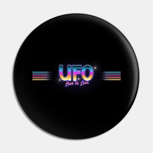 Love To Love UFO Pin