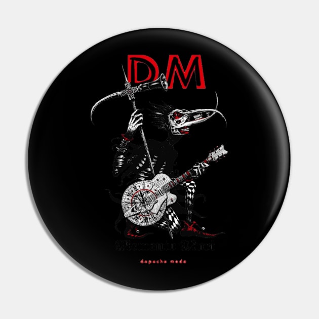 Depeche mode Pin by shadowNprints