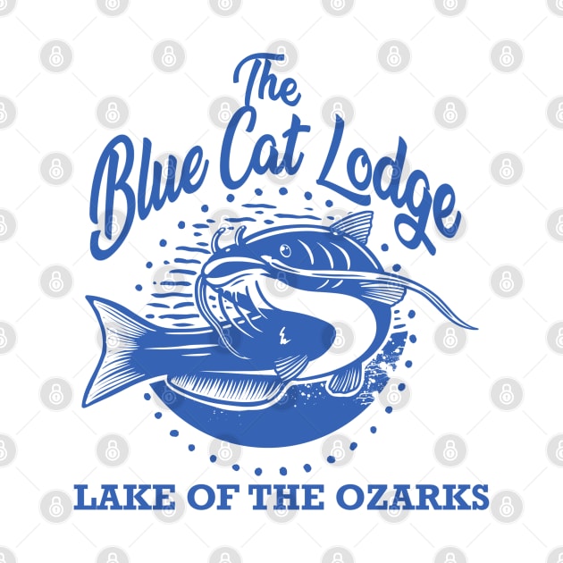 The Blue Cat Lodge by littlepdraws