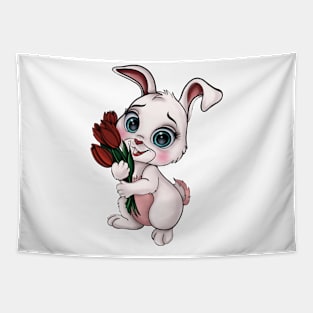 Cute Bunny Tapestry