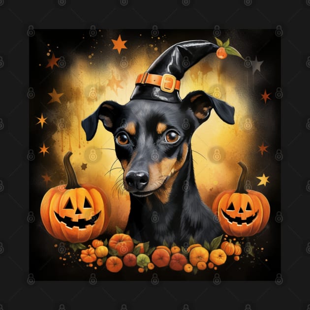 Manchester Terrier Halloween by NatashaCuteShop