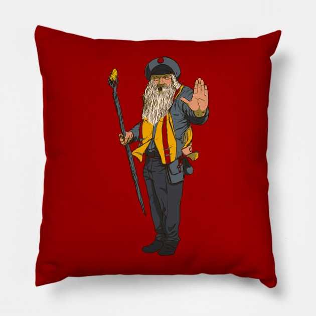 You Shall Not Pass Pillow by Verso