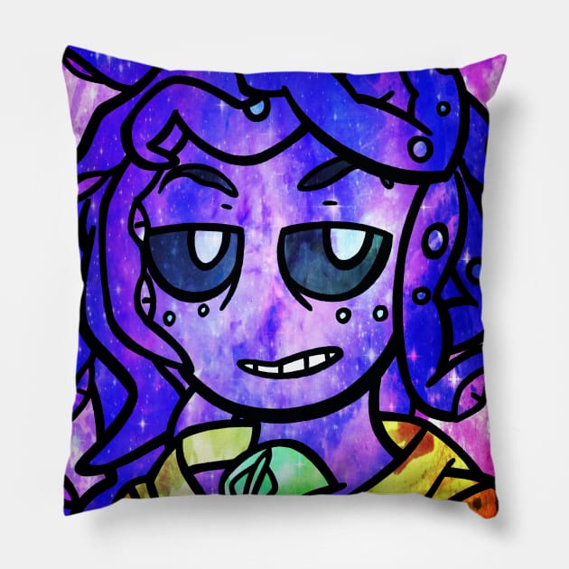 Monster Prom - Zoe Pillow by ScribbleSketchScoo