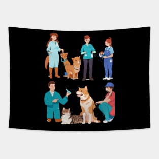 veterinary technician Tapestry