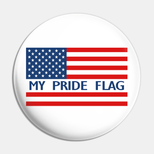 My Pride Flag - USA Pin