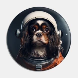 Astro Dog - English Toy Spaniel Pin