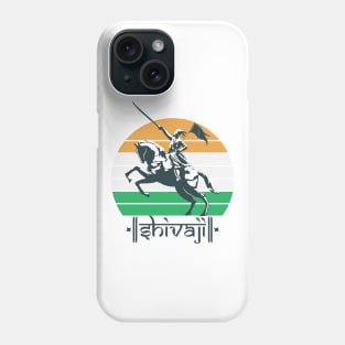 Shivaji Maharaj Statue Indian India Flag Marathi King Phone Case