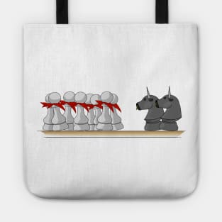 San Fermines Chess Tote