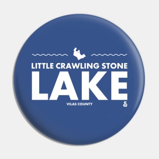 Vilas County, Wisconsin - Little Crawling Stone Lake Pin