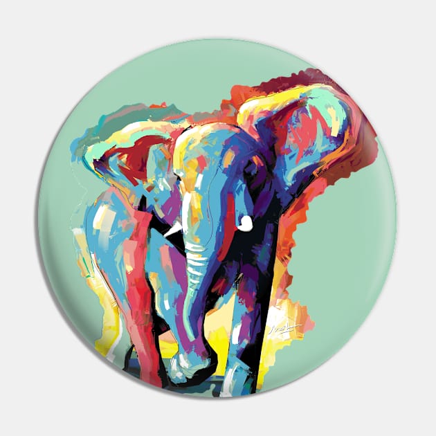 Elephant Pin by mailsoncello