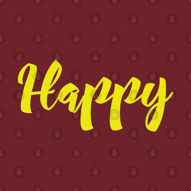 Happy by Red Ridge Designs