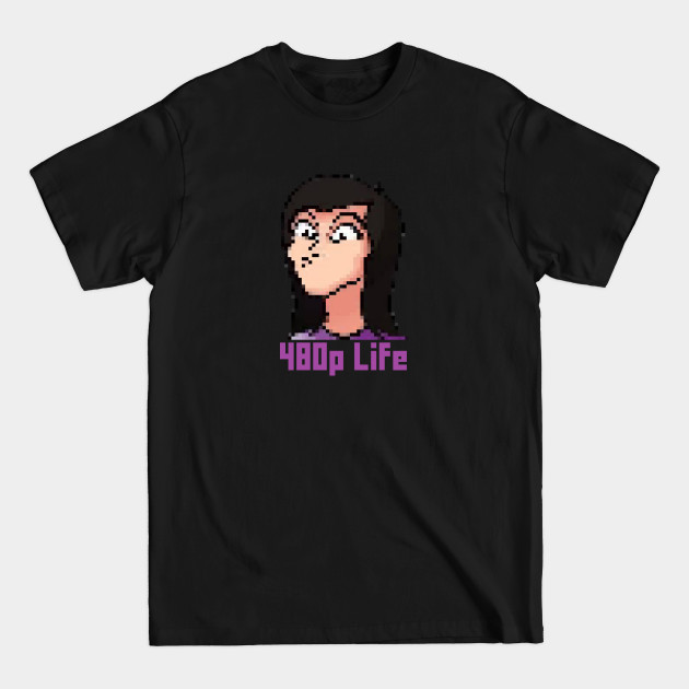 Discover 480p life by @TheMercyMain - Shoe0nhead - T-Shirt