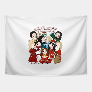 Christmas ChibiVersailles Tapestry