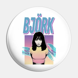 Björk Aesthetic 90s Style Design Pin