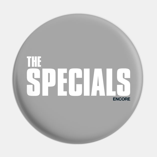 The Specials Encore Pin by nancycro