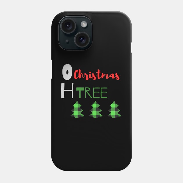 Oh Christmas Tree Phone Case by WildenRoseDesign