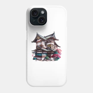 The houses of Ōsaka Phone Case