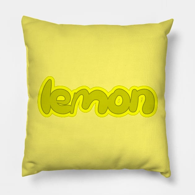 Lemon Pillow by Jokertoons