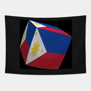 Philippines Flag cubed. Tapestry