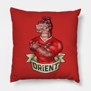 Leyton Orient Dragon Mascot Pillow