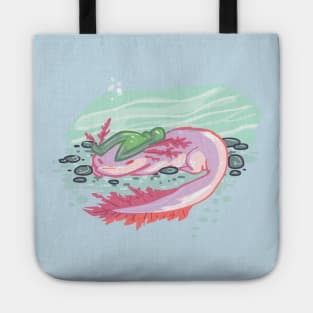 River Puppy Axolotl Tote