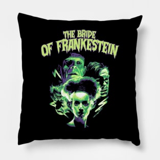 The Bride of Frankenstein Horror Classic Pillow