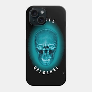 USG skull , coloured skull with inscription. Phone Case