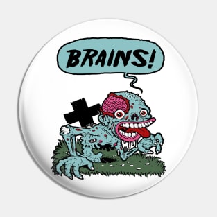 Zombie from the Grave Pin
