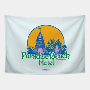 Paradise Beach Hotel - Thunder in Paradise Tapestry