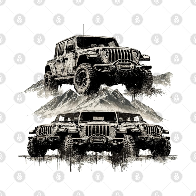 Jeep Gladiator by Vehicles-Art