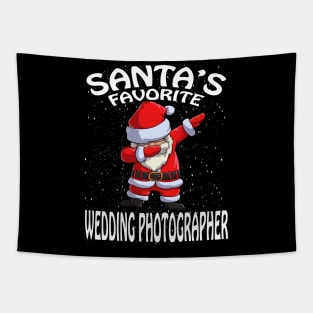 Santas Favorite Wedding Photographer Christmas Tapestry