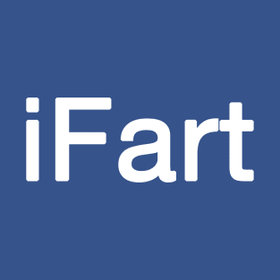 iFart funny joke design T-Shirt