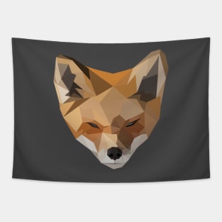 Polygon Fox for Fox Lovers Tapestry