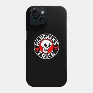 Hangman's Joke Logo (Black Print) Phone Case