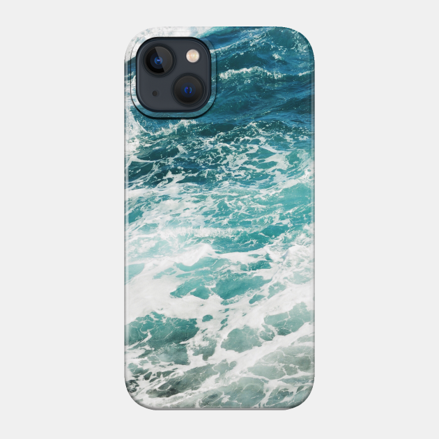 Blue Ocean Waves - Ocean - Phone Case