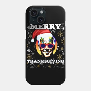 Funny Joe Biden Merry Thanksgiving Ugly Christmas Phone Case