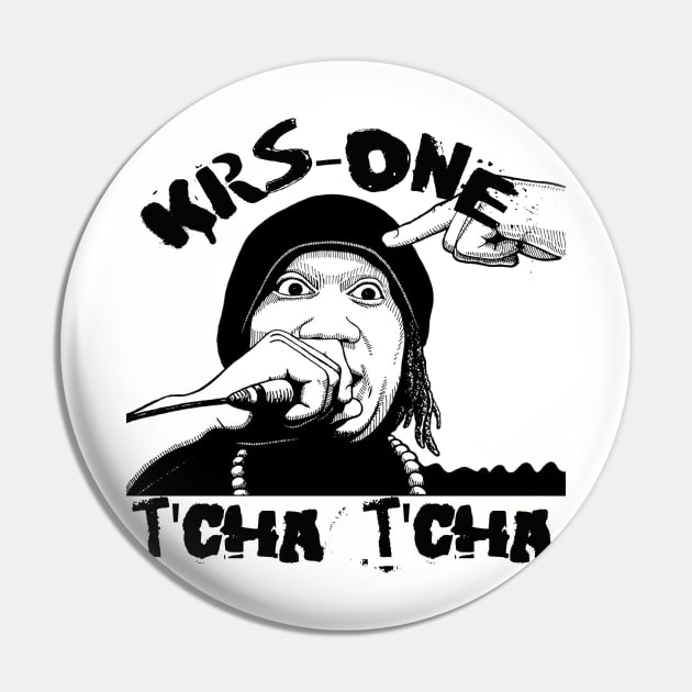 KRS-ONE Shirt - T'Cha T'Cha Pin by SaintandSinner