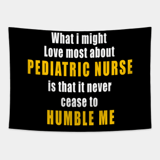 Pediatric Nurse Novelty Birthday Gift Idea Tapestry