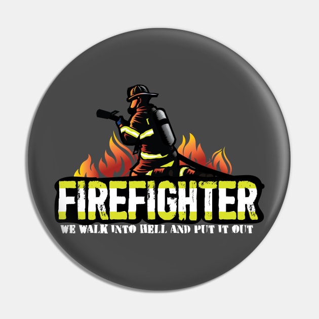 Firefighter Pin by Rockwelder