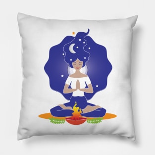 Nocturnal Yoga Pillow