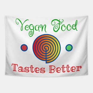 Vegan Food Tastes Better Tapestry