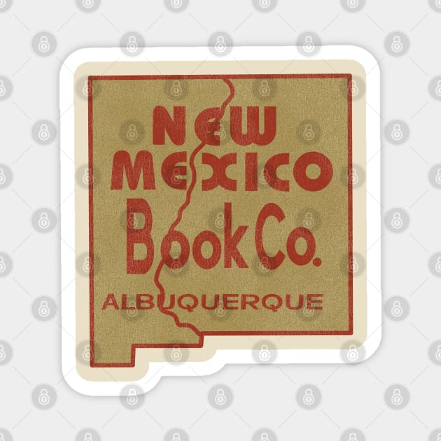 Defunct New Mexico Book Company Magnet by darklordpug