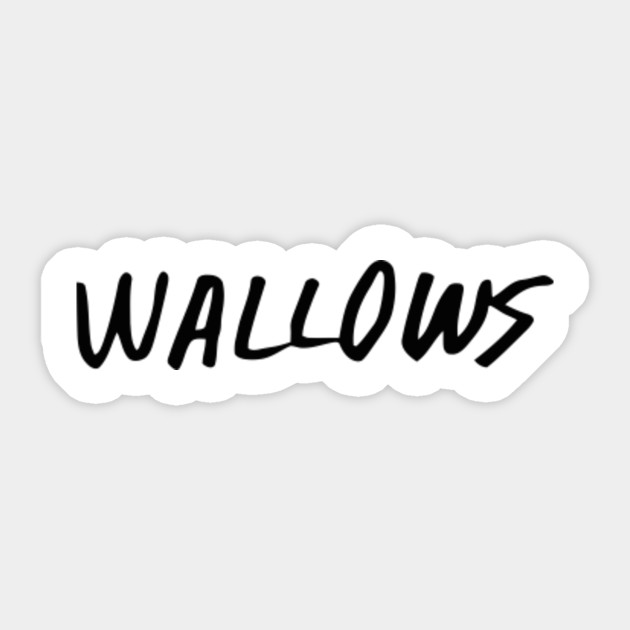 Wallows Logo Wallows Logo Sticker Teepublic